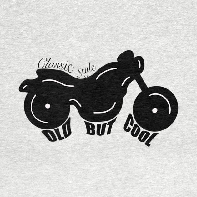 Classic style old but cool bike by MustacheDesign